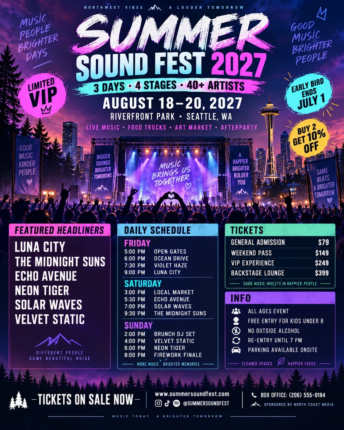 The same festival poster showing AUGUST 18–20, 2027